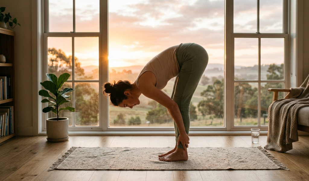 Morning stretching routine to boost energy and productivity