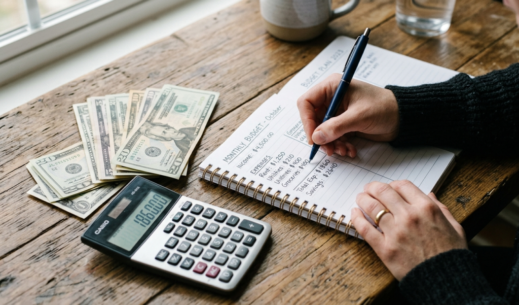 Managing money and building financial discipline for success.